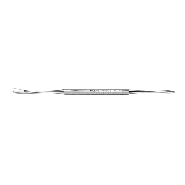 Double rounded/pointed curette - Length: 16 cm - Ruck Ruck