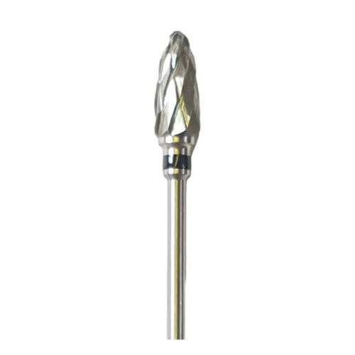 Bur E5455 Tungsten carbide - Abrasion of thick nails - Very large cross teeth - 6 mm - My Podologie